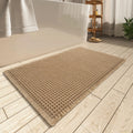 Waffle Bath Mat Ultra Absorbent Non Slip